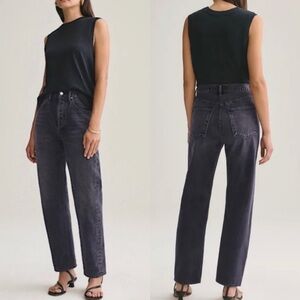 AGOLDE 90's Straight Jean in Photogram Sz 27,29 ankle